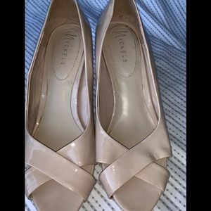 3”heals.  Super fun.